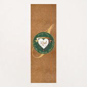 3de Jubileum Leder Afbeelding Yogamat (Voorkant)