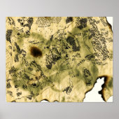 3de kaart van de vergeten Realm Poster (Voorkant)