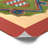 3de kruistocht ~ Knachten Templar Poster (Hoek)