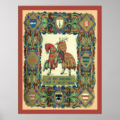 3de kruistocht ~ Knachten Templar Poster (Voorkant)