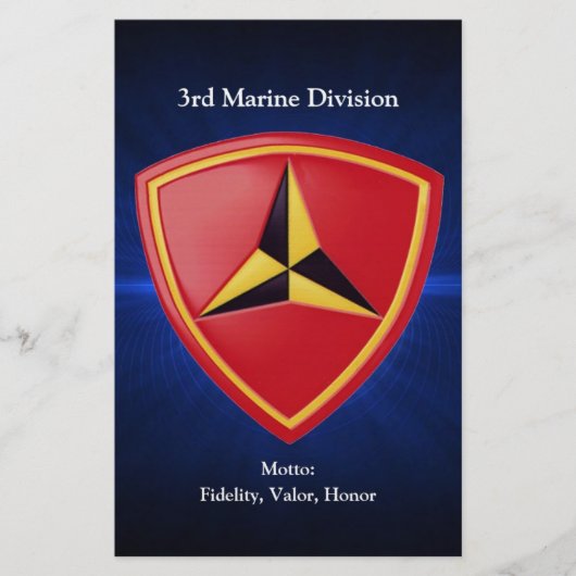 3de maart Div Briefpapier (Voorkant)