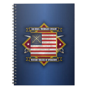 3de Michigan Cavalry Notitieboek