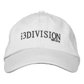 3DIVISIE voor het gehele witte pet (Voorkant)