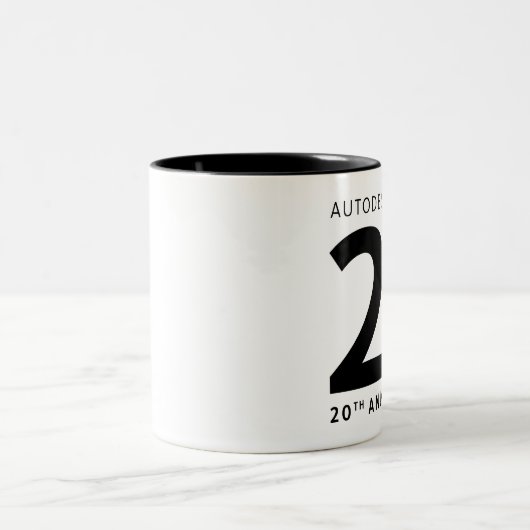 3ds Max. 20e Jubileum Mok (Center)