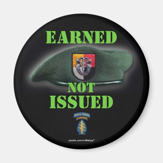 3e 20e 6e 5e bijzondere troepenflits Magnet (Voorkant)