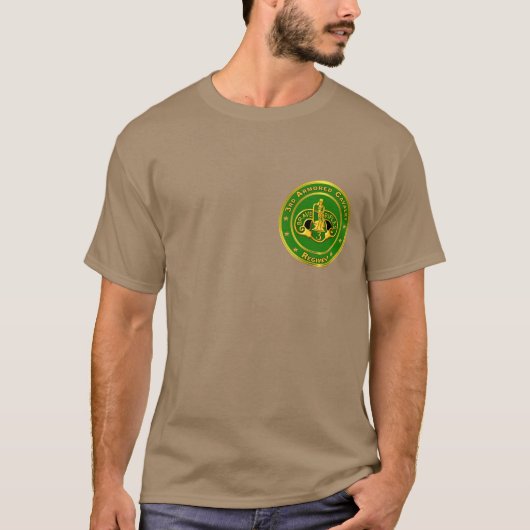 3e ACR Pantserregiment T-shirt (Voorkant)