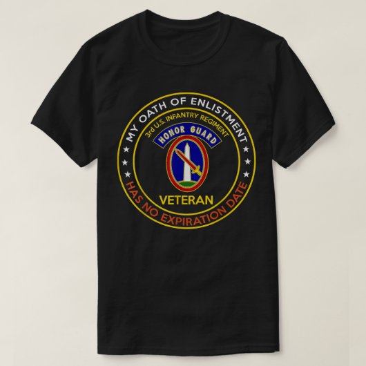 3e Amerikaanse infanterielegerlegger T-shirt (Design voorkant)