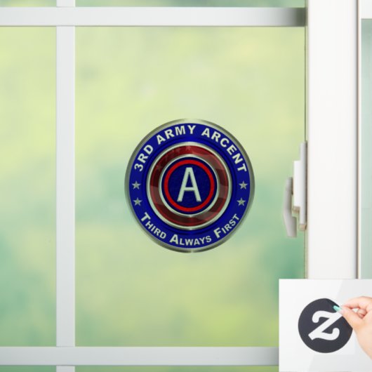 3e ARCENT Raamsticker (Huis)