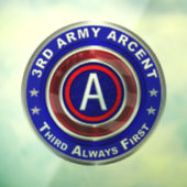 3e ARCENT Raamsticker (Vel 3)