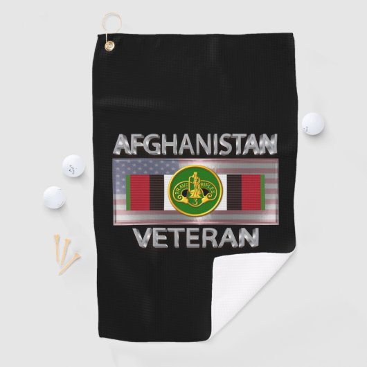 3e Armored Cavalry Afghanistan Veteraan Golfhanddoek (Insitu)
