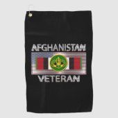 3e Armored Cavalry Afghanistan Veteraan Golfhanddoek (Voorkant)