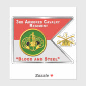 3e Armored Cavalry Regiment ACR Sticker (Vel)