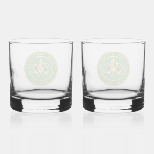 3e Armored Cavalry Regiment ACR Whisky Glas (Achterkant)