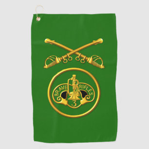 3e Armored Cavalry Regiment Golfhanddoek