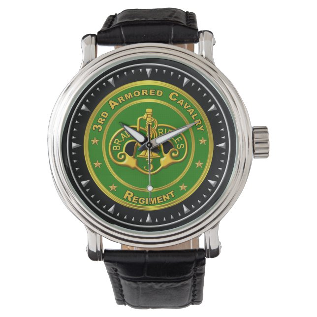 3e Armored Cavalry Regiment Horloge (Voorkant)