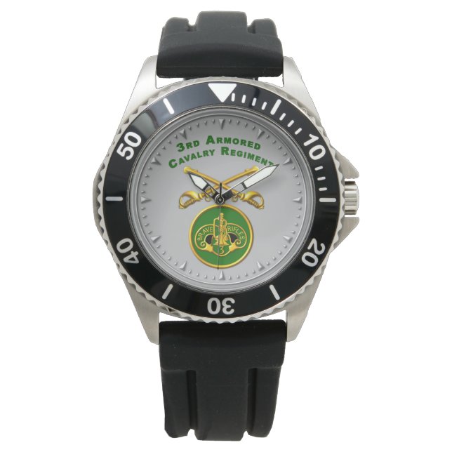 3e Armored Cavalry Regiment Horloge (Voorkant)