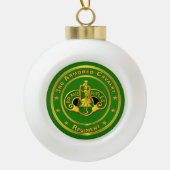 3e Armored Cavalry Regiment Keramische Bal Ornament (Voorkant)