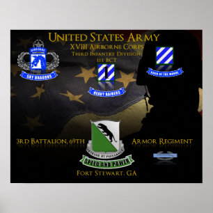 3e bataljon, 69e Armor Regiment (3-69 AR) Poster