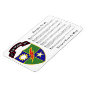 3e Bataljon - 75e Ranger Regiment Magnet 4x6 Magneet (Linkerzijde)