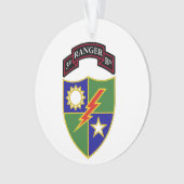 3e bataljon - 75e Ranger Regiment Ornament (voorkant)