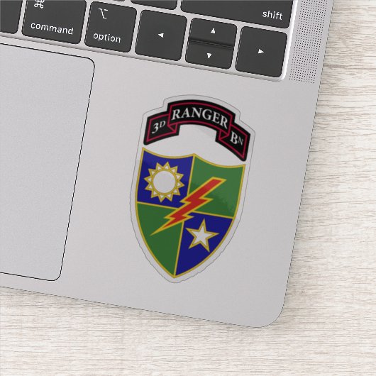 3e Bataljon - 75e Ranger Regiment Sticker (Detail)