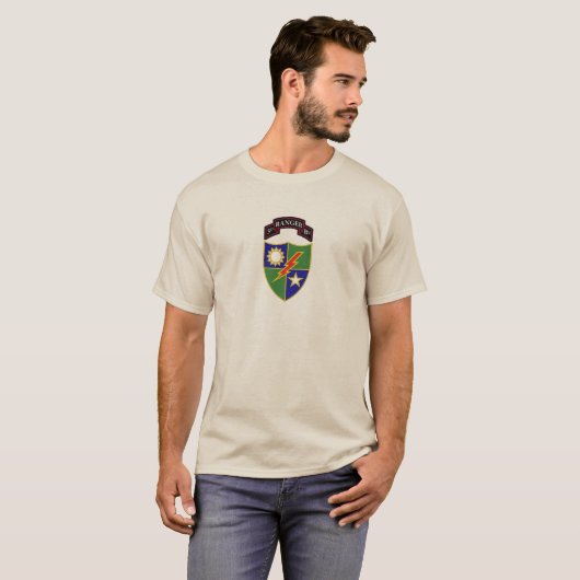 3e bataljon - 75e Ranger Regiment T-Shirt (Voorkant volledig)