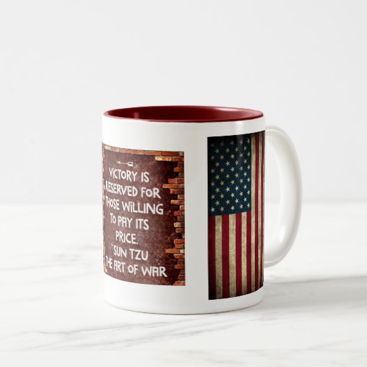 3e bataljon - 75e woede w/Tab - Overwinnende Mok (Voorkant rechts)