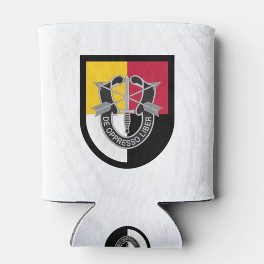 3e bijzondere groep strijdkrachten (derde SFG) Blikjeskoeler (Achterkant)