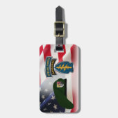 3e bijzondere troepenmacht bagagelabel (Voorkant verticaal)