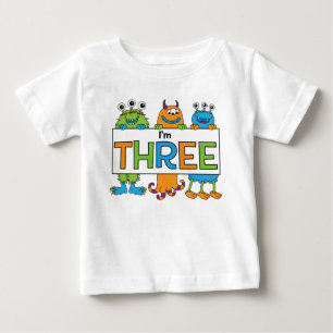 3e Birthday Monster T-shirt