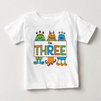 3e Birthday Monster T-shirt