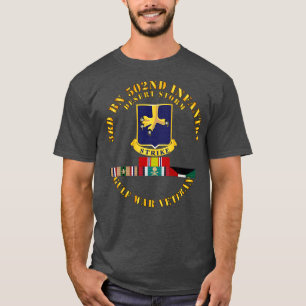3e Bn 502e Infanterie Woestijn Storm w SVC T-shirt