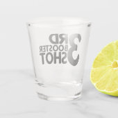 3e booster shot glas (Achterkant)
