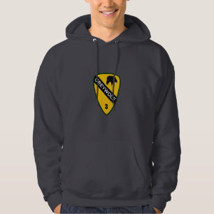 3e brigade-team, 1e divisie Cavalry Hoodie