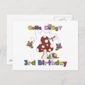 3e Bug Verjaardag Tshirts en geschenken Briefkaart (Voorkant / Achterkant)