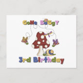 3e Bug Verjaardag Tshirts en geschenken Briefkaart (Voorkant)