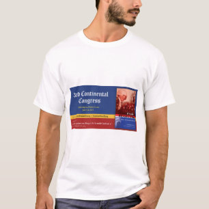 3e continentaal congres t-shirt