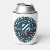 3e Desert Storm infanteriedivisie Blikjeskoeler (Blikje Achterkant)