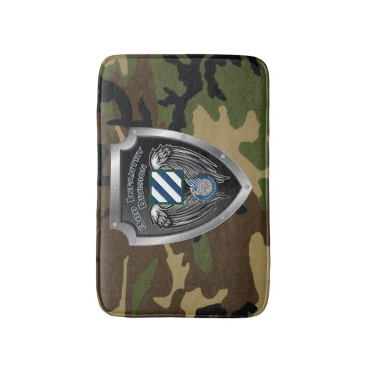 3e divisie infanterie badmat (Voorkant Verticaal)