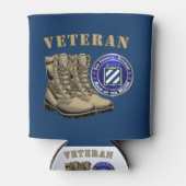 3e divisie infanterie blikjeskoeler (Voorkant)