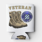 3e divisie infanterie blikjeskoeler (Achterkant)