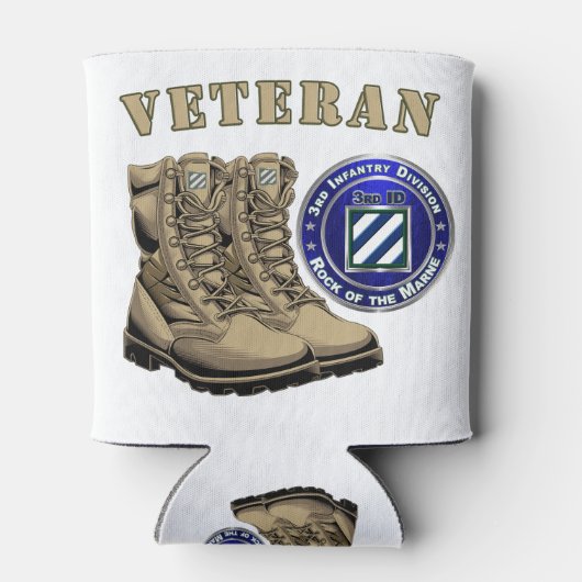 3e divisie infanterie blikjeskoeler (Achterkant)