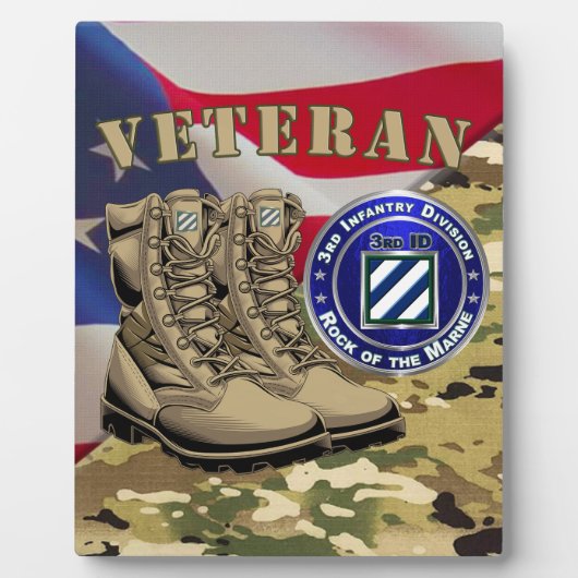 3e divisie infanterie fotoplaat (Voorkant)