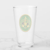 3e Gepantserde Cavalerie Regiment 3e ACR Glas (Achterkant)