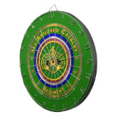 3e Gepantserde Cavalerie Regiment ACR Dartbord (Voorkant Rechts)