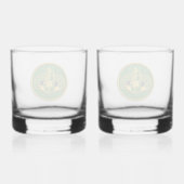 3e Gepantserde Cavalerie Regiment ACR Whisky Glas (Achterkant)