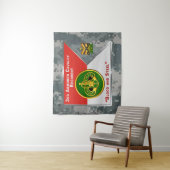 3e Gepantserde Cavalerie Regiment “Brave Rifles” Wandkleed (In situ)