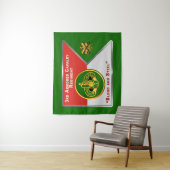 3e Gepantserde Cavalerie Regiment “Brave Rifles” Wandkleed (In situ)