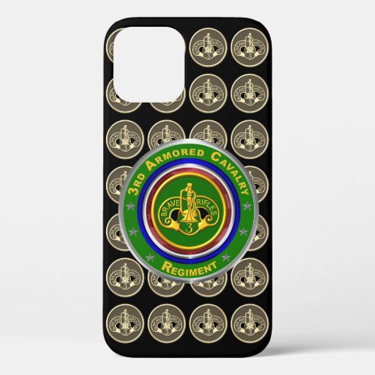 3e Gepantserde Cavalerie Regiment Case-Mate iPhone Case (Achterkant)