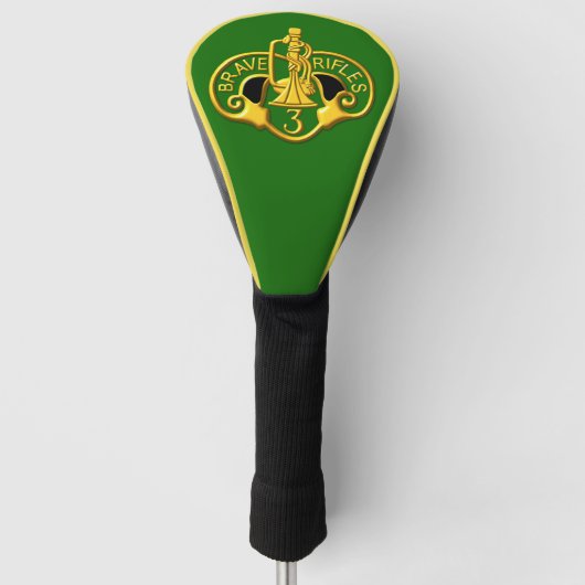 3e Gepantserde Cavalerie Regiment Golfheadcover (Voorkant)